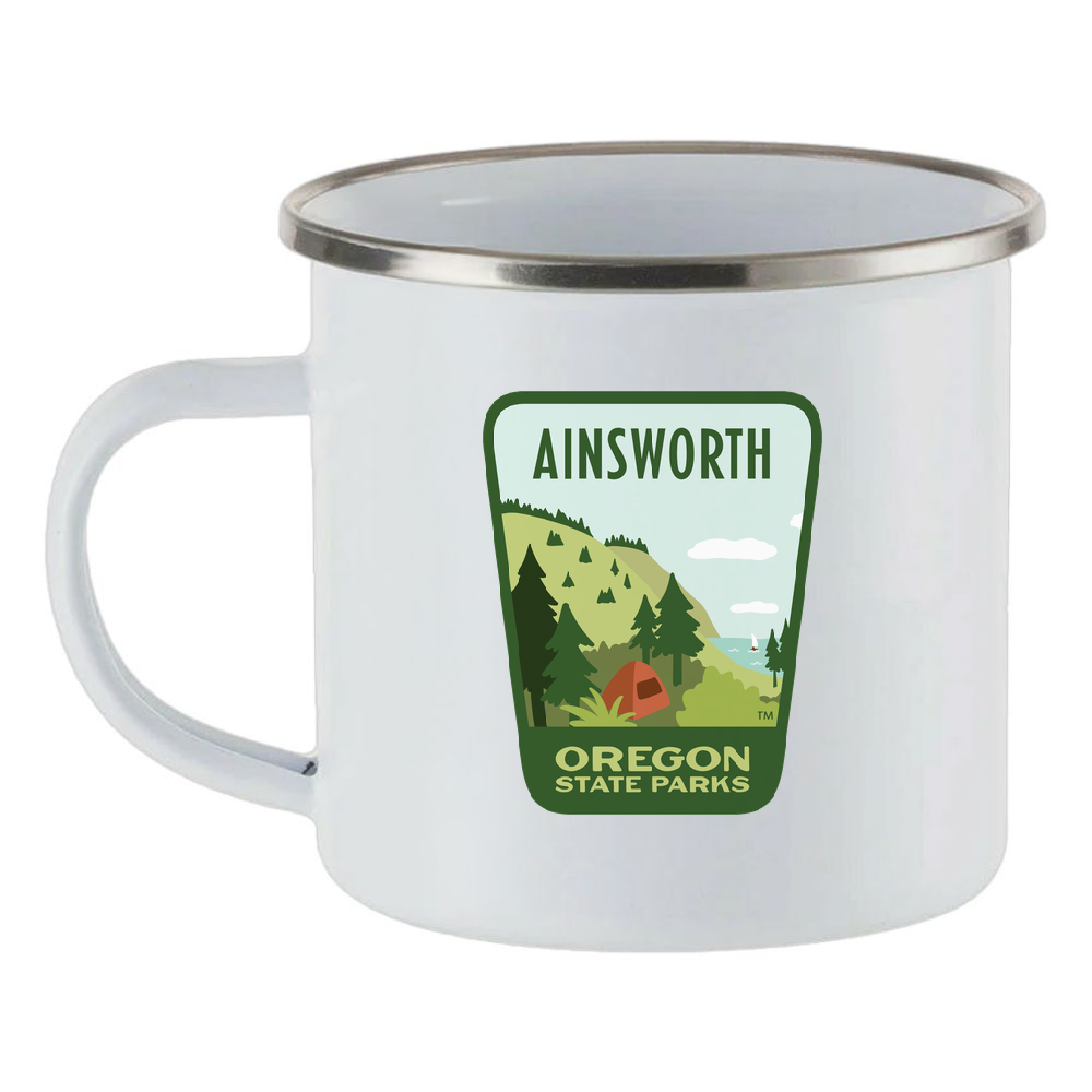 Ainsworth Enamel Mug, 12oz