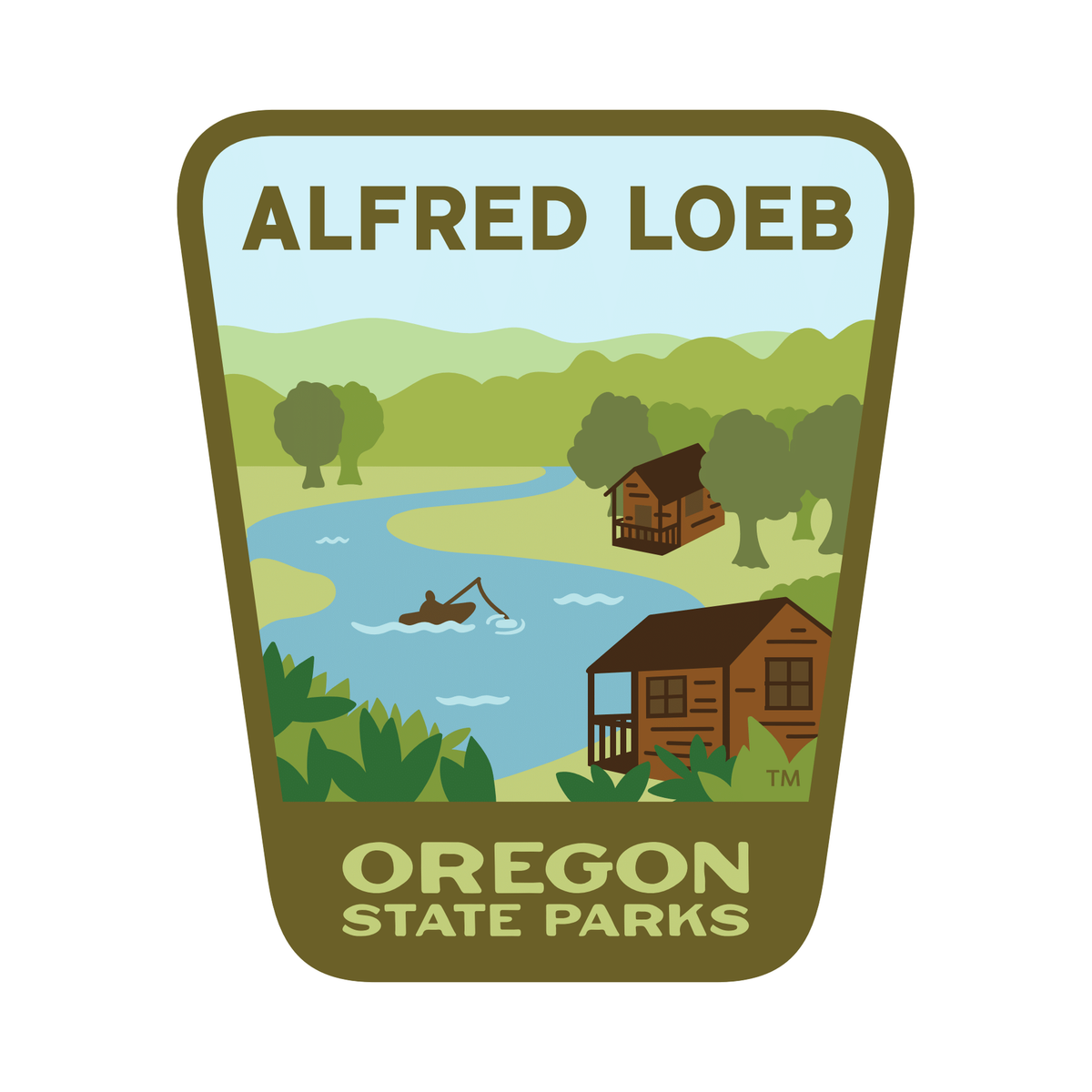 Alfred Loeb, 3.25” Weatherproof Sticker