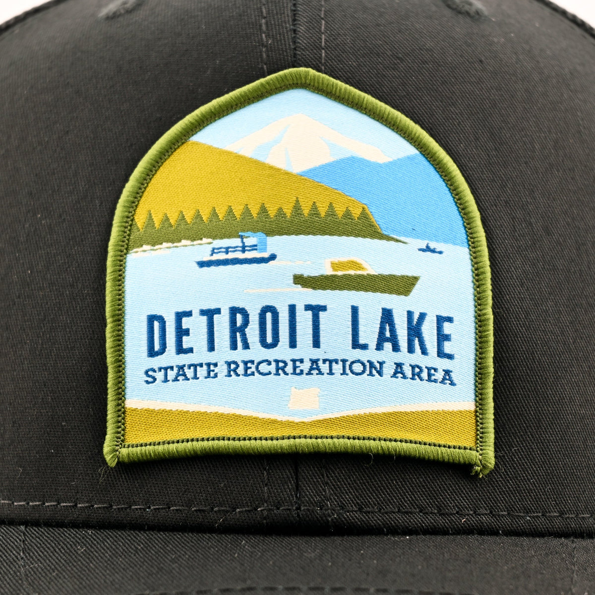 Detroit Lake Trucker Hat | Patchmarks Oregon State Parks