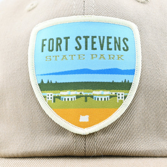 Fort Stevens Battery Dad Hat | Patchmarks Oregon State Parks