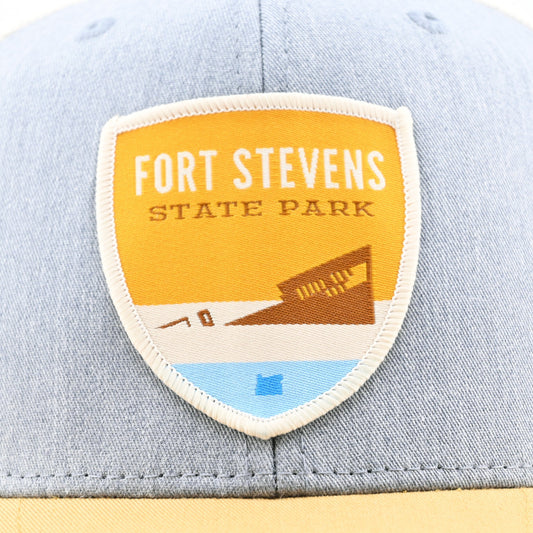 Fort Stevens Shipwreck Trucker Hat | Patchmarks Oregon State Parks