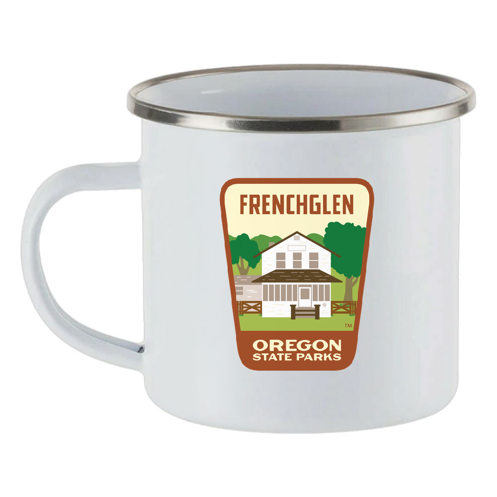Frenchglen Enamel Mug, 12oz