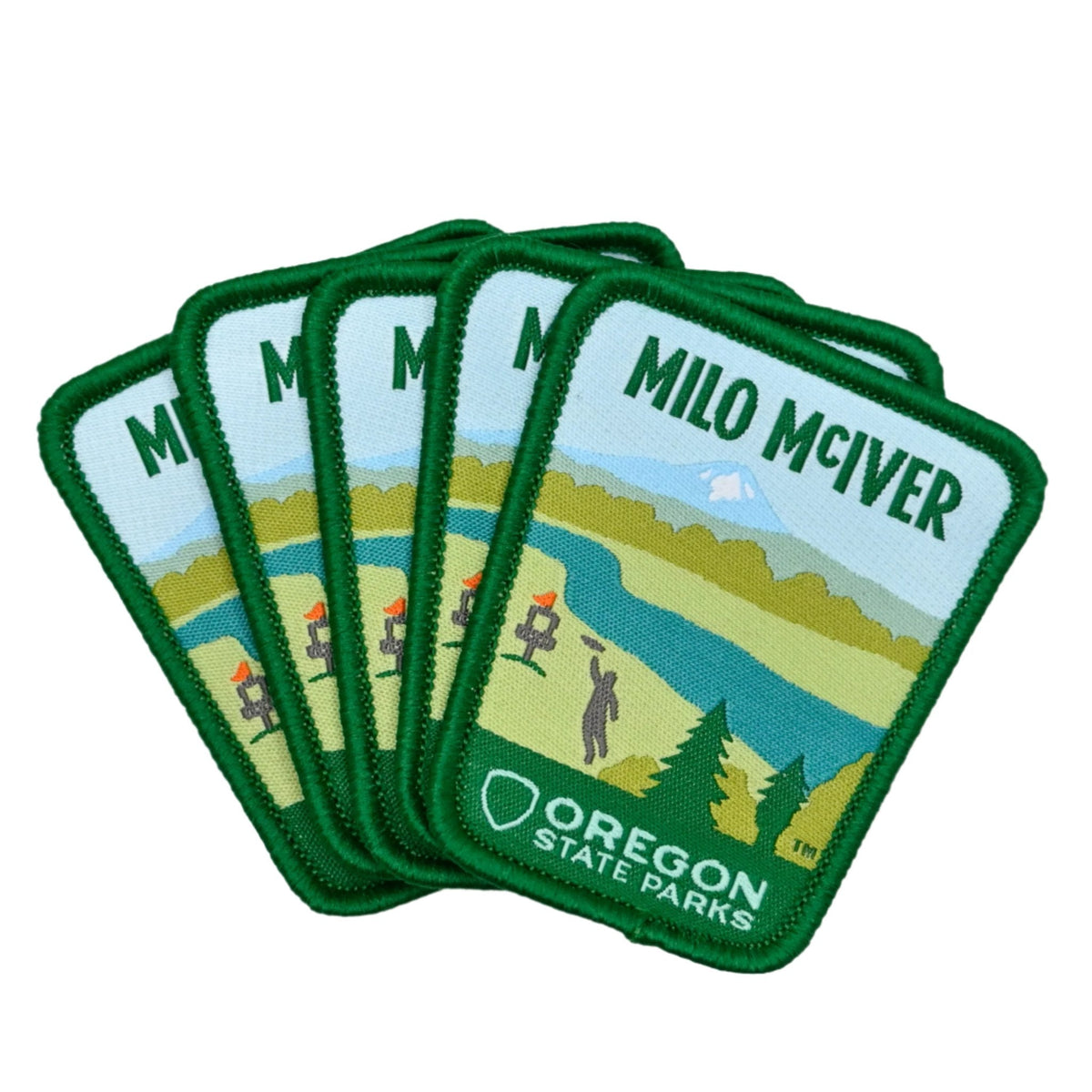 Milo McIver, 2.5" Iron-on Patch | Patchmarks Oregon State Parks