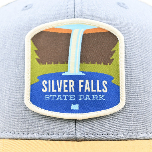 Silver Falls Trucker Hat | Patchmarks Oregon State Parks