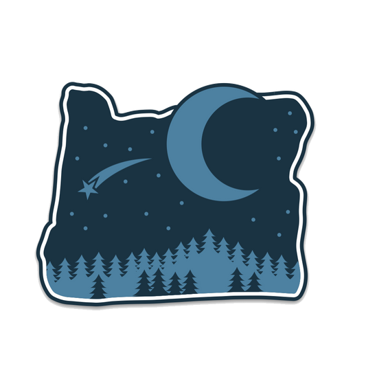Dark Sky - 2.25" Iron-on Patch | Patchmarks Oregon State Parks
