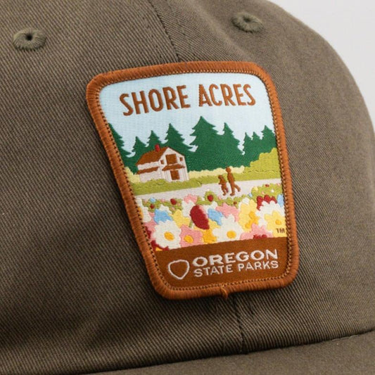 Shore Acres Dad Hat | Patchmarks Oregon State Parks