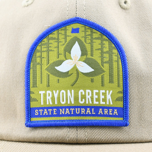 Tryon Creek Trillium Dad Hat | Patchmarks Oregon State Parks