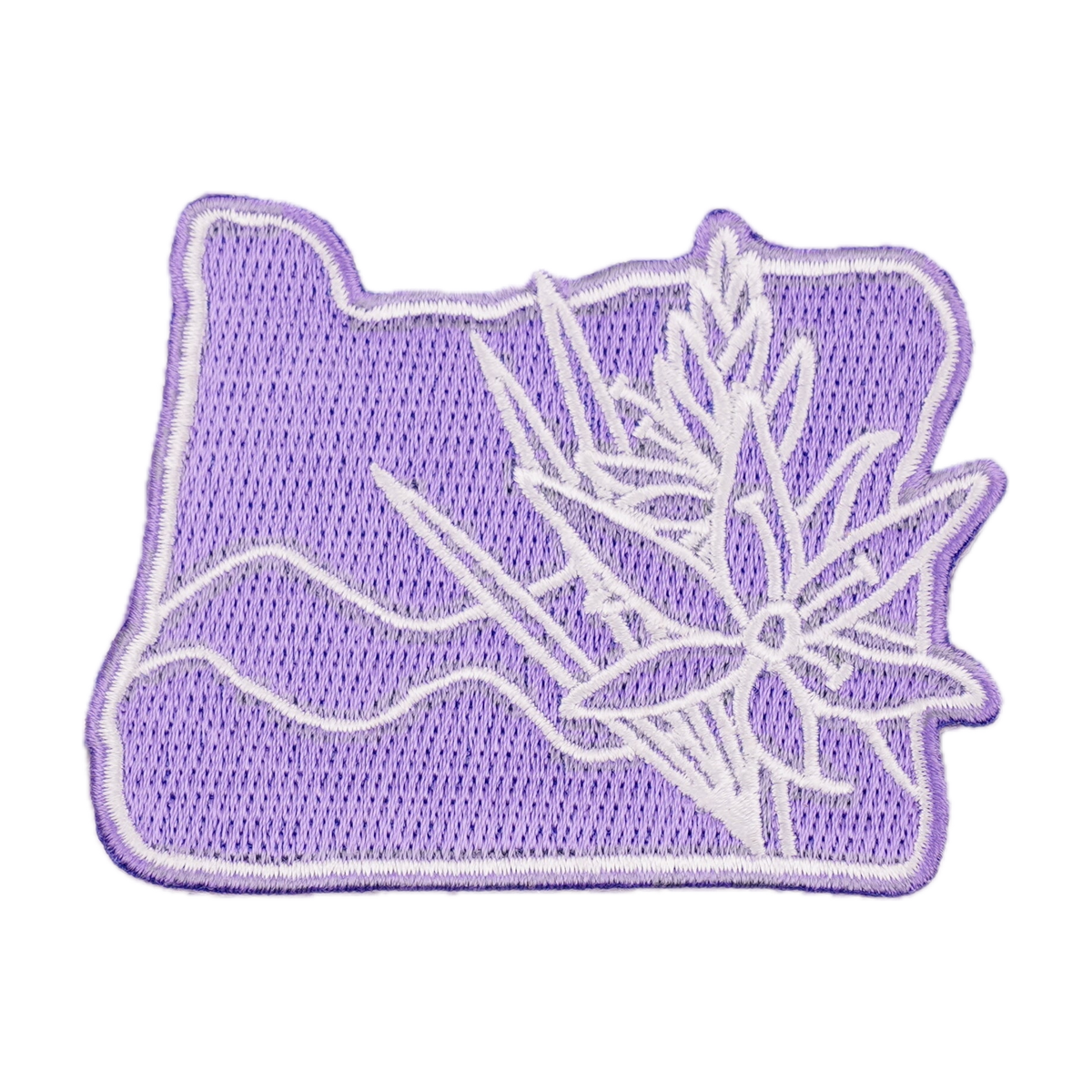 Camas Lily - Embroidered Patch | Patchmarks Oregon State Parks