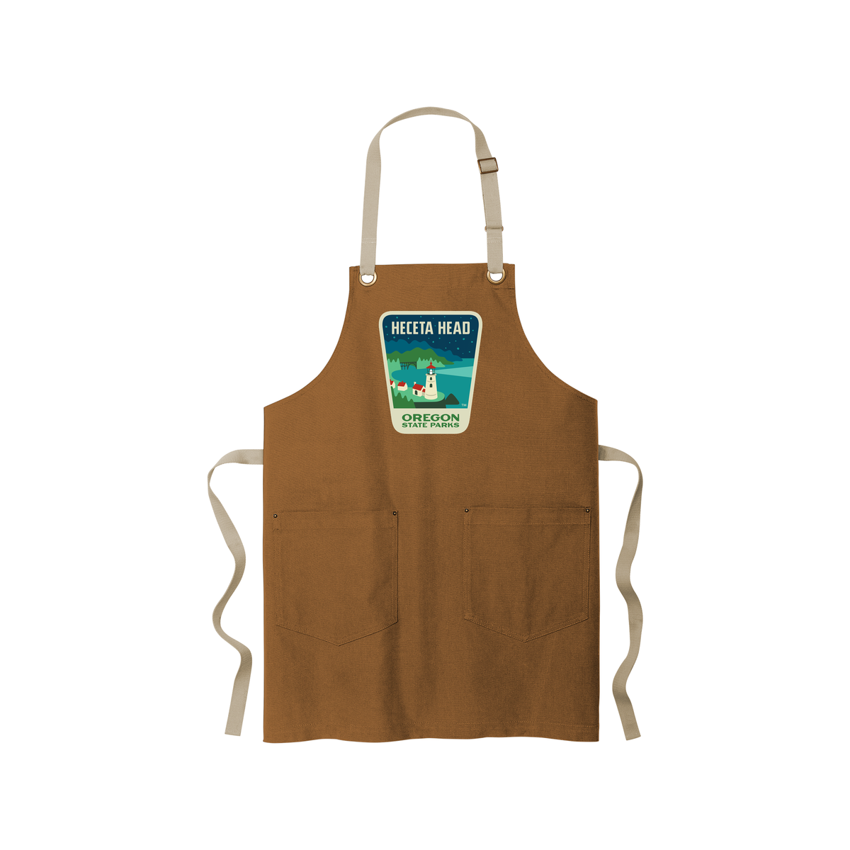 Heceta Head Canvas Two-Pocket Apron