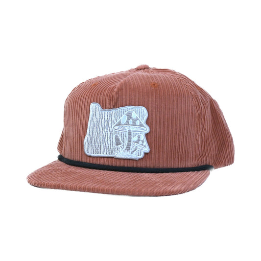 Mushroom - Cord Hat | Patchmarks Oregon State Parks