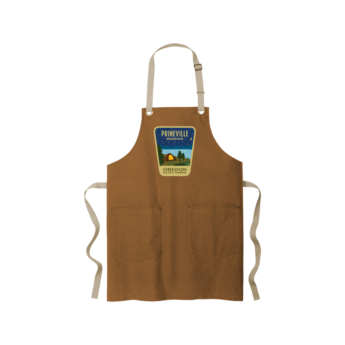 Prineville Canvas Two-Pocket Apron