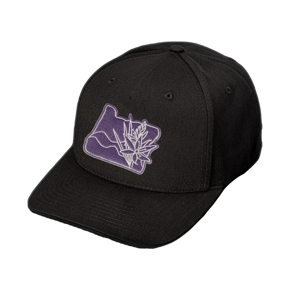Camas Lily - Snapback Hat | Patchmarks Oregon State Parks