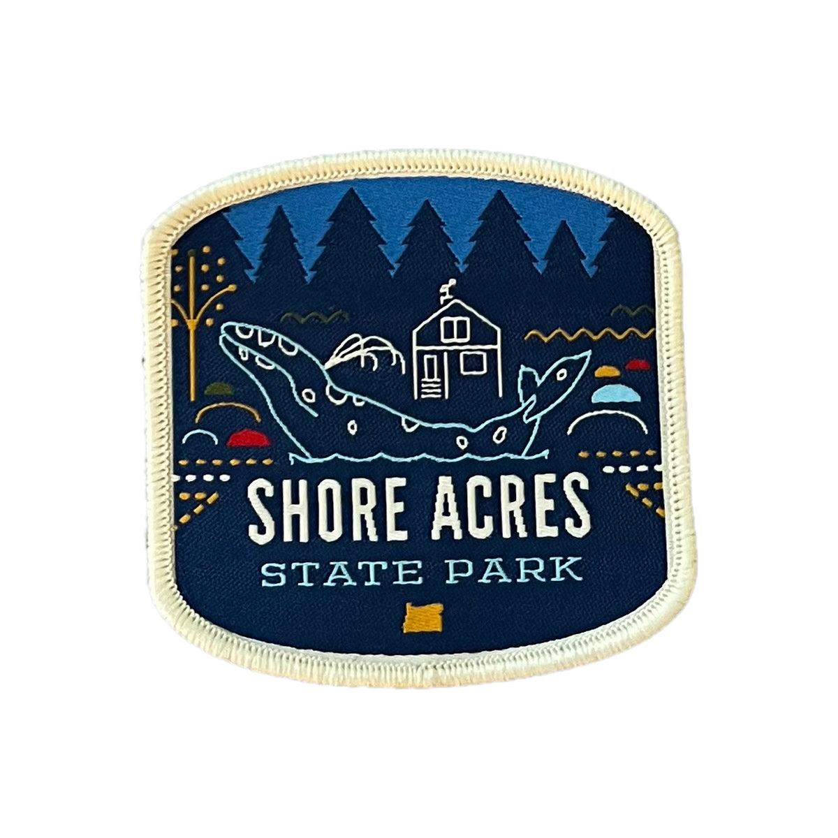 Shore Acres Holiday Patch | Patchmarks Oregon State Parks