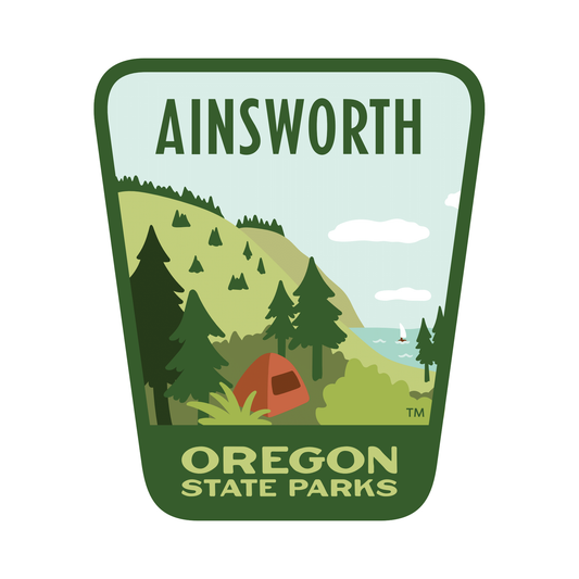 Ainsworth, 3.25” Weatherproof Sticker
