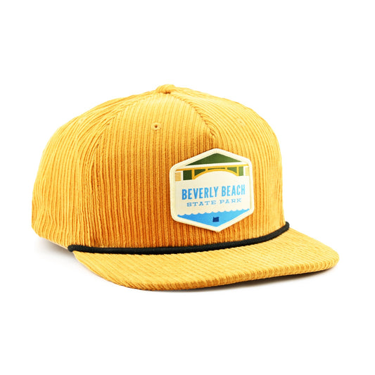 Beverly Beach Corduroy Hat | Patchmarks Oregon State Parks