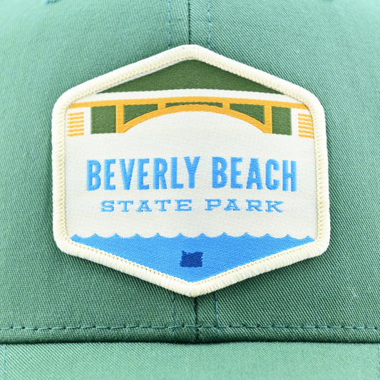 Beverly Beach Trucker Hat | Patchmarks Oregon State Parks
