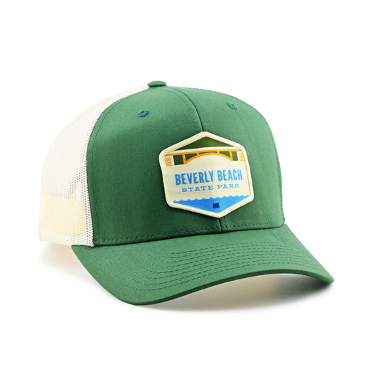 Beverly Beach Trucker Hat | Patchmarks Oregon State Parks