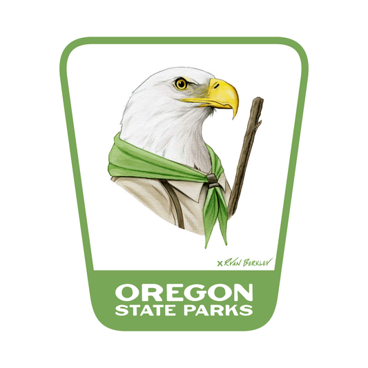 Bald Eagle  3.25" Weatherproof Sticker