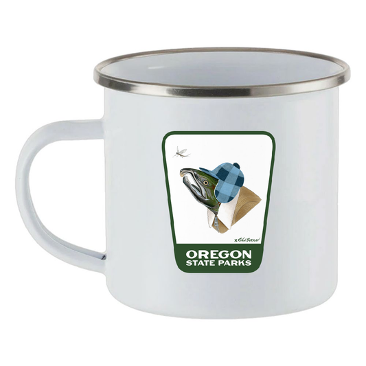 Coho Salmon Mug, 12oz