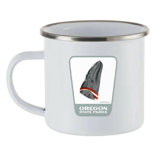 Gray Whale Mug, 12oz