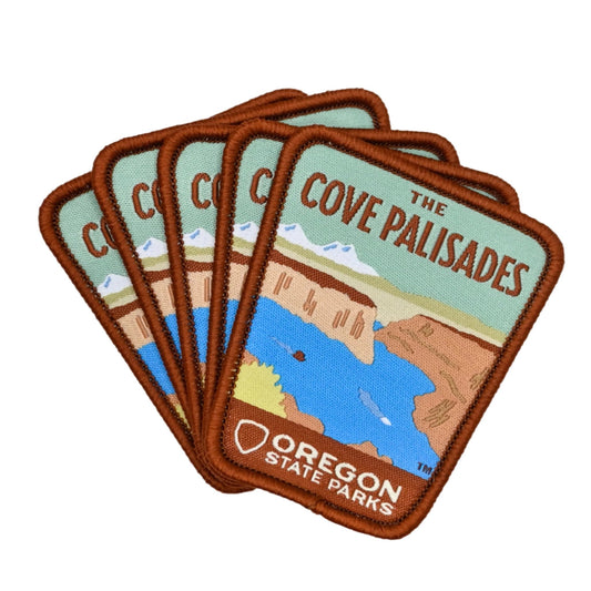 The Cove Palisades, 2.5" Iron-on Patch | Patchmarks Oregon State Parks
