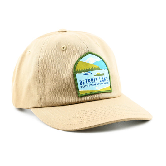 Detroit Lake Iconic Dad Hat | Patchmarks Oregon State Parks