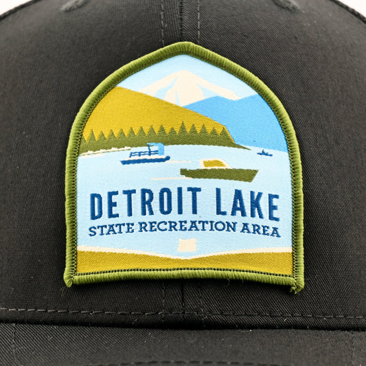 Detroit Lake Trucker Hat | Patchmarks Oregon State Parks