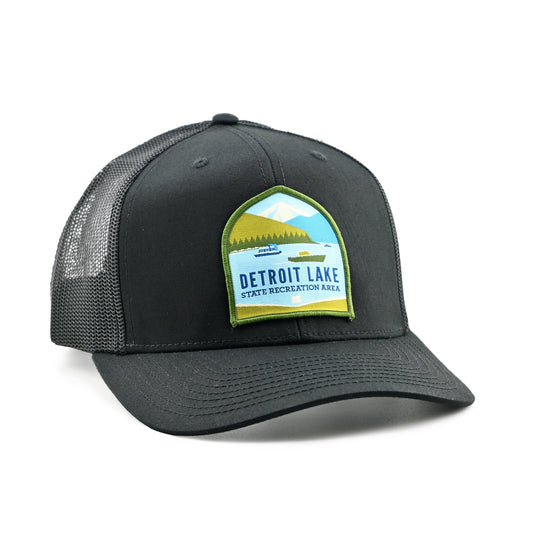 Detroit Lake Trucker Hat | Patchmarks Oregon State Parks