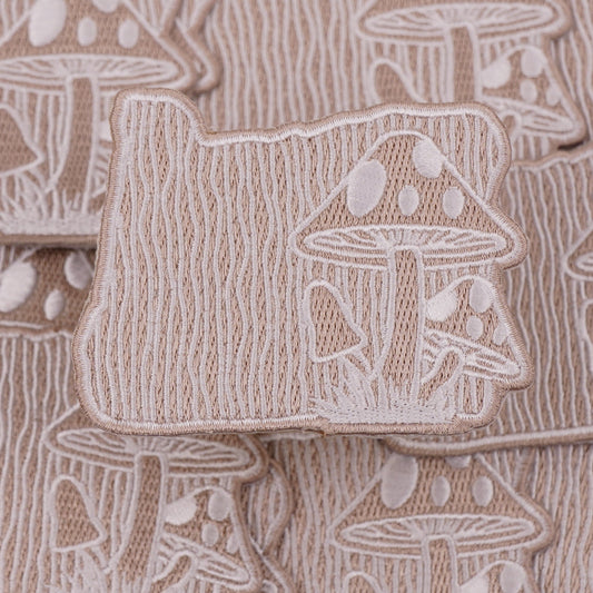 Mushrooms - Embroidered Patch | Patchmarks Oregon State Parks