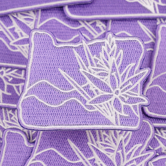 Camas Lily - Embroidered Patch | Patchmarks Oregon State Parks