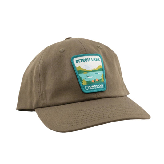 Detroit Lake Dad Hat | Patchmarks Oregon State Parks