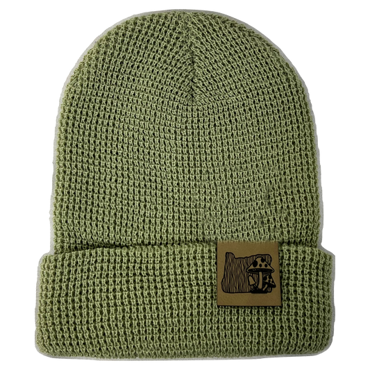 Mushroom Beanie | Patchmarks Oregon State Parks