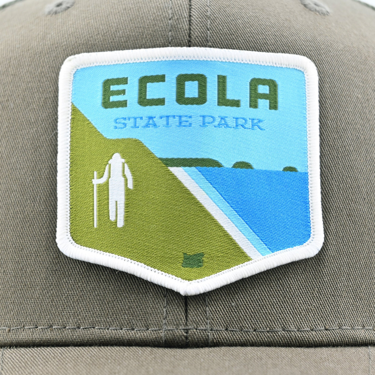 Ecola Trucker Hat | Patchmarks Oregon State Parks
