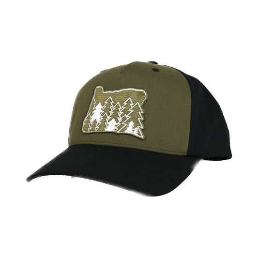 Evergreens - Snapback Hat | Patchmarks Oregon State Parks