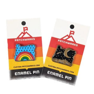 Dark Sky - 1.25" Enamel Pin | Patchmarks Oregon State Parks