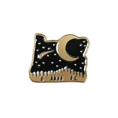 Dark Sky - 1.25" Enamel Pin | Patchmarks Oregon State Parks