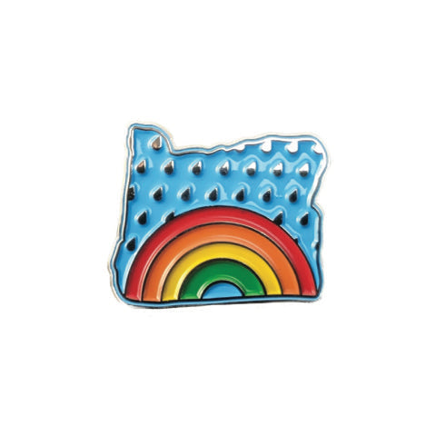 Oregon Rainbow - 1.25" Enamel Pin | Patchmarks Oregon State Parks