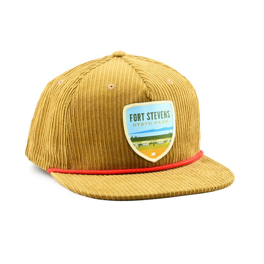 Fort Stevens Battery Corduroy Hat | Patchmarks Oregon State Parks