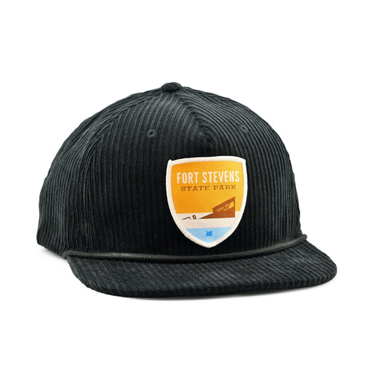 Fort Stevens Shipwreck Corduroy Hat | Patchmarks Oregon State Parks