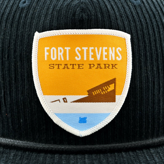Fort Stevens Shipwreck Corduroy Hat | Patchmarks Oregon State Parks