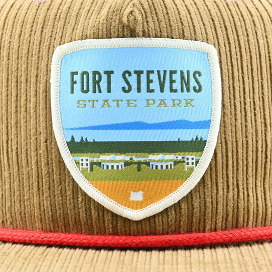 Fort Stevens Battery Corduroy Hat | Patchmarks Oregon State Parks