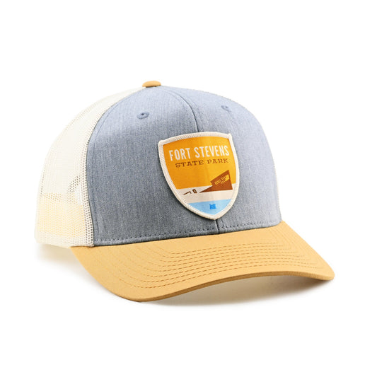 Fort Stevens Shipwreck Trucker Hat | Patchmarks Oregon State Parks