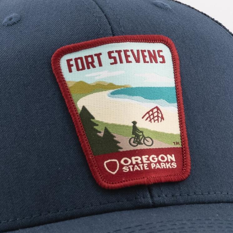 Fort Stevens Trucker Hat | Patchmarks Oregon State Parks