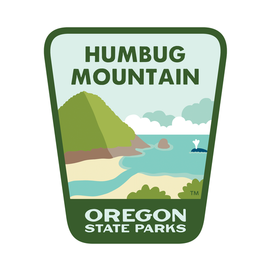 Humbug Mountain, 3.25” Weatherproof Sticker