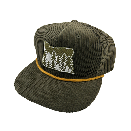Evergreens - Cord Hat | Patchmarks Oregon State Parks