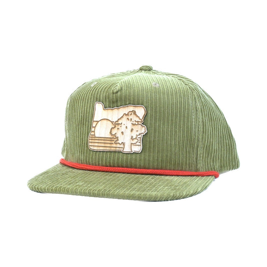 Juniper - Wood Patch Cord Hat | Patchmarks Oregon State Parks