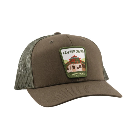 Kam Wah Chung Trucker Hat | Patchmarks Oregon State Parks