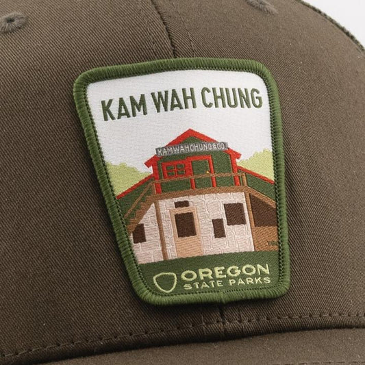 Kam Wah Chung Trucker Hat | Patchmarks Oregon State Parks