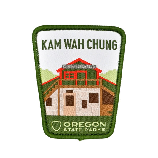 Kam Wah Chung, 2.5" Iron-on Patch | Patchmarks Oregon State Parks