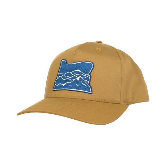 Mountains - Snapback Hat | Patchmarks Oregon State Parks